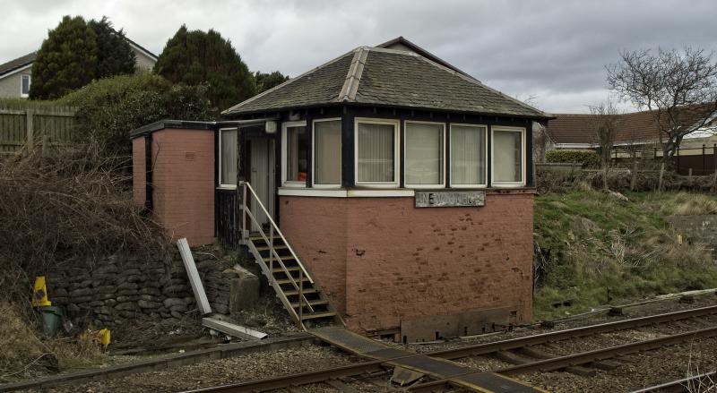 NEWTONHILL SIGNAL BOX 18.2 .19(1).jpg: THREE SHOTS FOR THE MODELLERS OUT THERE.
THE BOX IS DUE TO CEASE OPERATION ON OR ABOUT 18TH MARCH 2019 Photo of NEWTONHILL SIGNAL BOX 18.2 .19(1).jpg