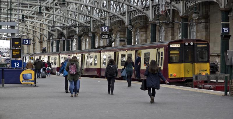 314's AT GLASGOW CENTRAL 22.2.19 (3).JPG: Photo of 314's AT GLASGOW CENTRAL 22.2.19 (3).JPG