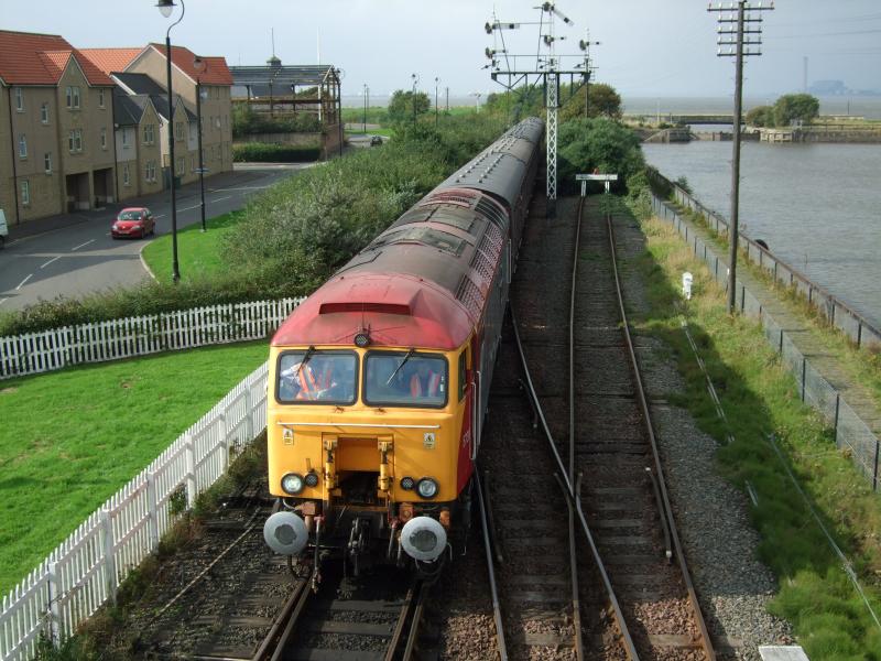 Boness 27.09.08: guest loco 57 Parker doing duties at Boness Photo of Boness 27.09.08