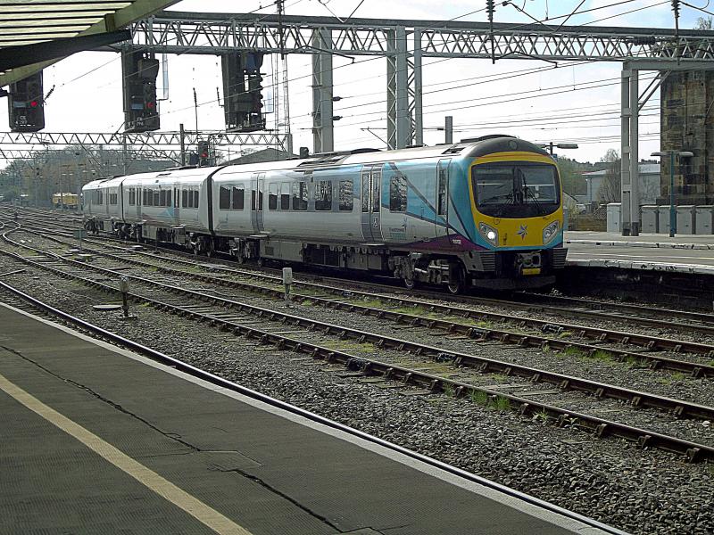 185132 at Carlisle: Not around for too much longer. Trans Pennine Express 185132 arrives at Carlisle, with a service from Manchester Airport to Glasgow on Saturday 6th April 2019. Photo of 185132 at Carlisle