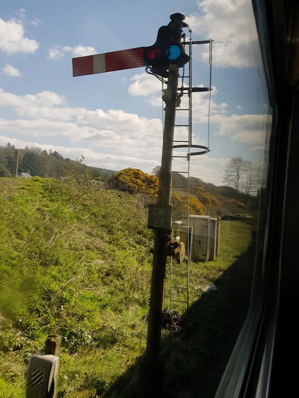 Dunragit Semaphore DR 27: 13th April 2019 Photo of Dunragit Semaphore DR 27
