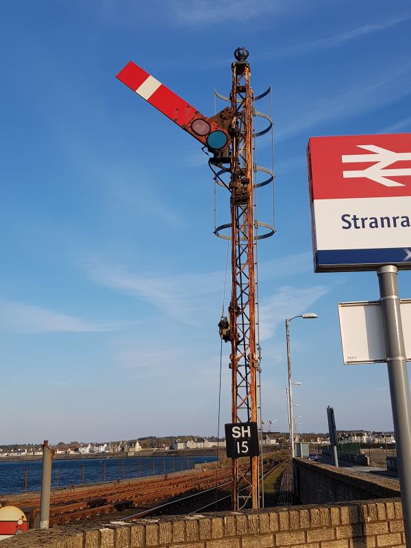 Stranraer Semaphore SH 15: 13th April 2019 Photo of Stranraer Semaphore SH 15