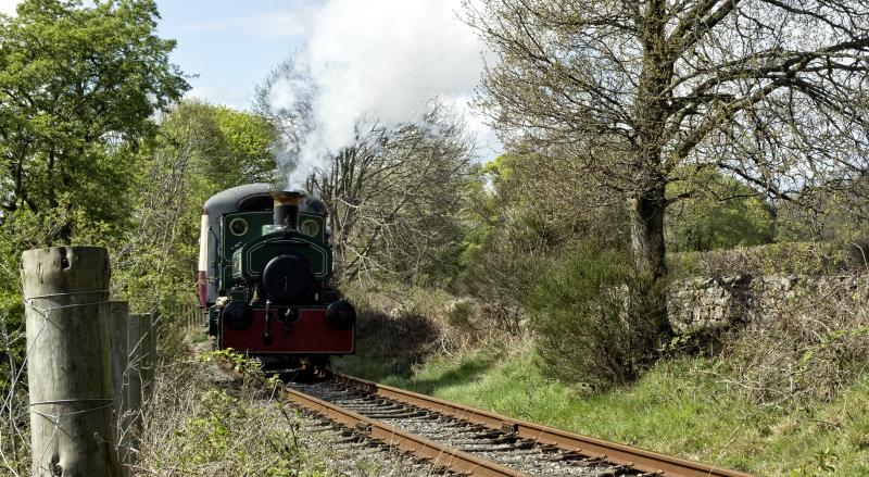 BON ACCORD R.D.R. 26.4.19 (1).jpg: BON ACCORD BRINGS A PRIVATE CHARTER OF 4 MK 2 COACHES UP THE GRADIENT LEADING TO CRATHES STATION ON 26.4.19 Photo of BON ACCORD R.D.R. 26.4.19 (1).jpg