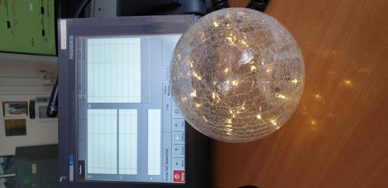 Signalling crystal ball: Essential piece of signalling equipment these days! Photo of Signalling crystal ball
