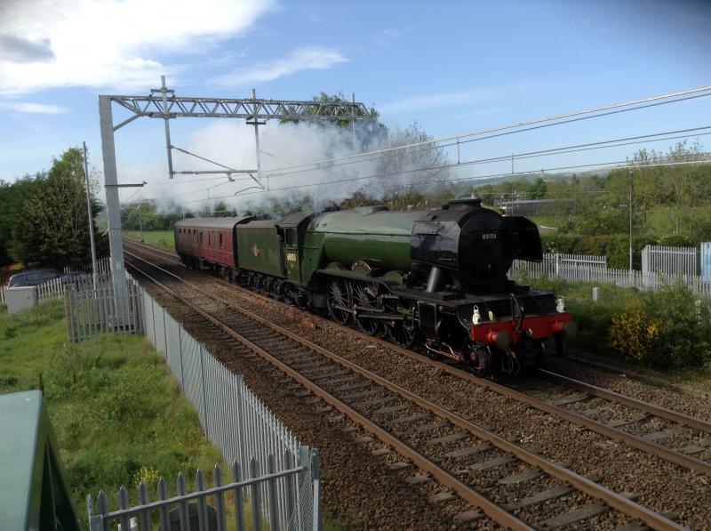 image.jpeg: Flying Scotsman 60103 through Millhall Stirling
on 17th May 2019 Photo of image.jpeg