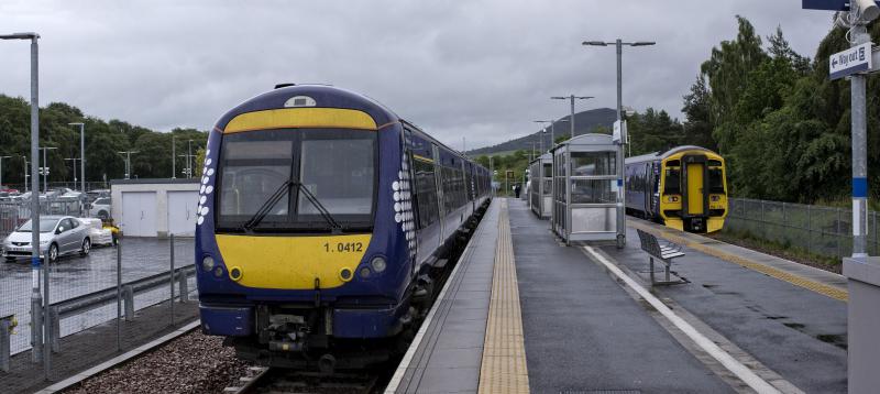 TWEEDBANK 13.6.19.jpg: 170 SWITCHED OFF.
158 SERVICE TRAIN Photo of TWEEDBANK 13.6.19.jpg