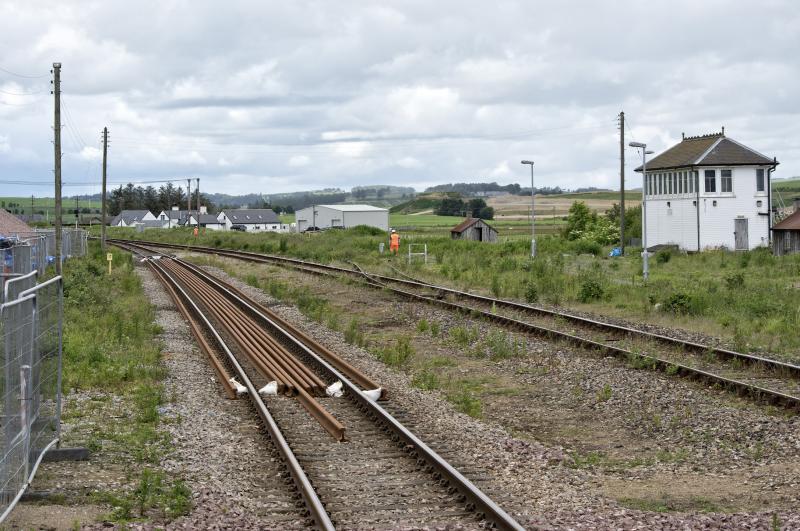 INVERURIE LKG NORTH 20.6.19.jpg: ALL MECHANICAL SIGNALS REMOVED BY THE EVENING OF 19.6.19 Photo of INVERURIE LKG NORTH 20.6.19.jpg
