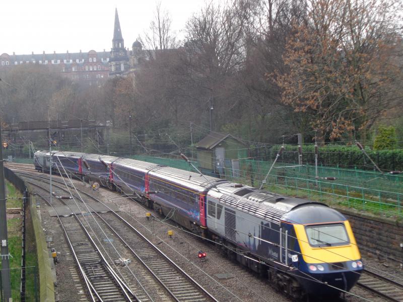 HST Princes St Gardens Inverness service : 1 March 2019 1336 to IS Photo of HST Princes St Gardens Inverness service