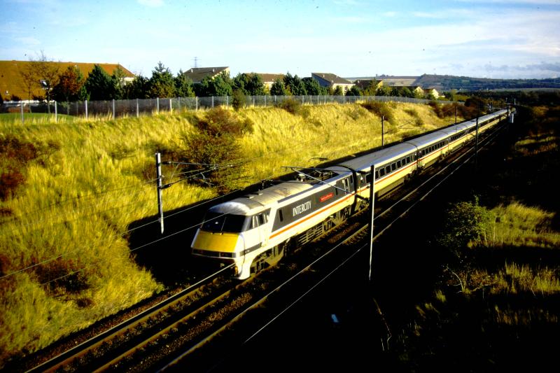 IC 225 set inter city livery Monktonhall: One of those you wondered why you took at the time ...and now many years later Photo of IC 225 set inter city livery Monktonhall