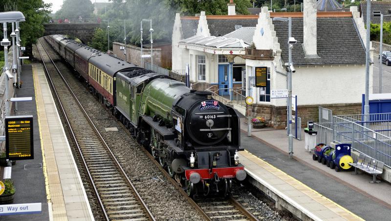 TORNADO LAURENCEKIRK 1.8.19.jpg: 16 MINS DOWN AT LAURENCEKIRK----FAIRLY BLASTED THROUGH TRYNG IT'S BEST TO GET BACK ON SCHEDULE Photo of TORNADO LAURENCEKIRK 1.8.19.jpg