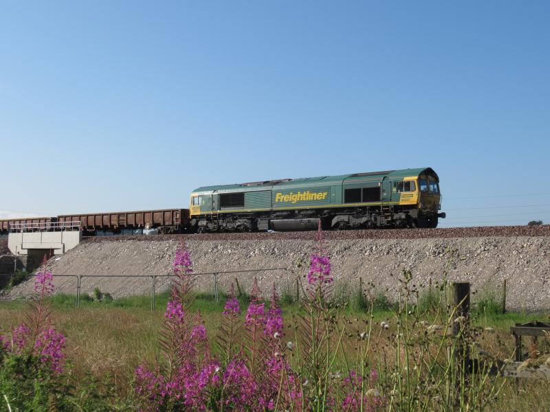 Photo of Another view 66 near former Pitmedden Level Crossing