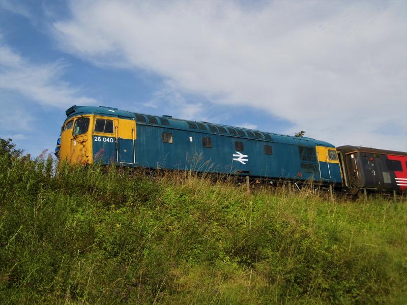 26040 Whitrope 24/08/19: 26040 at Whitrope siding during the running day on 24/08/19 Photo of 26040 Whitrope 24/08/19