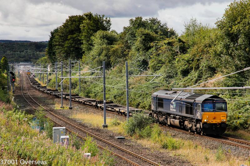 66430 4Z68: 66430 4Z68 Mossend - Nairn Photo of 66430 4Z68