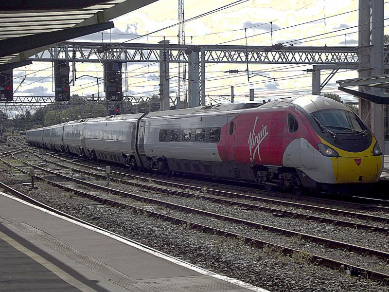 390047 at Carlisle: Virgin Pendolino 390047 arrives at Carlisle with a service from London Euston to Glasgow Central on Saturday 7th September 2019 Photo of 390047 at Carlisle