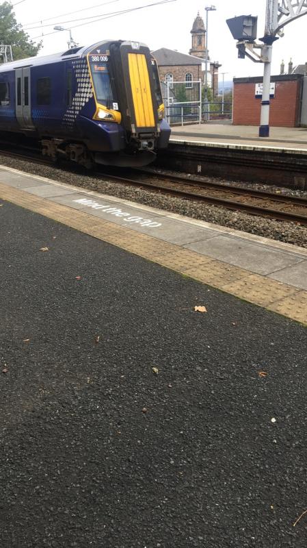 380006: Seen at Port Glasgow forming a Wemyss Bay to Glasgow Central service on 16/9/19 Photo of 380006