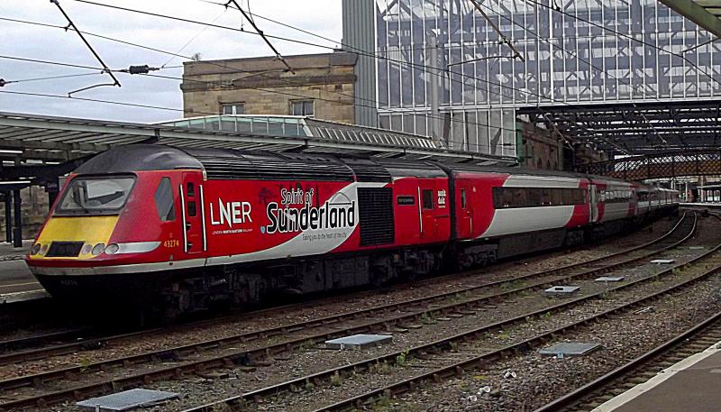 43274 at Carlisle: Probably not around for too much longer. LNER 43274 arrives at Carlisle with a diverted service from London Kings Cross to Aberdeen on Saturday 5th October 2019. Photo of 43274 at Carlisle