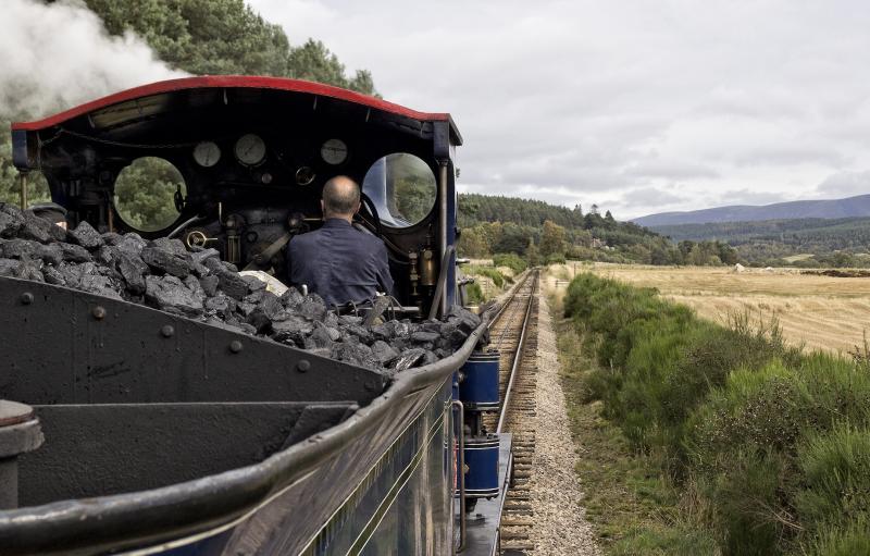 CLEAR ROAD AHEAD STRATHSPEY RLY 9.10.19 (1).jpg: Photo of CLEAR ROAD AHEAD STRATHSPEY RLY 9.10.19 (1).jpg
