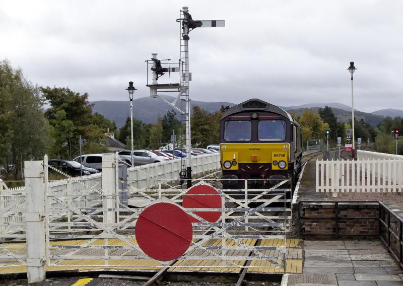 66746 AVIEMORE STRATHSPEY 9.10.19.jpg: Photo of 66746 AVIEMORE STRATHSPEY 9.10.19.jpg