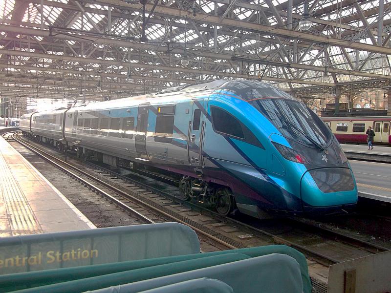 397007 at Glasgow Central: TPE Nova 3 397007 arrives at Glasgow Central with 5S41, a Staff training and mileage accumulation run from Preston on Wednesday 30th October 2019. Photo of 397007 at Glasgow Central