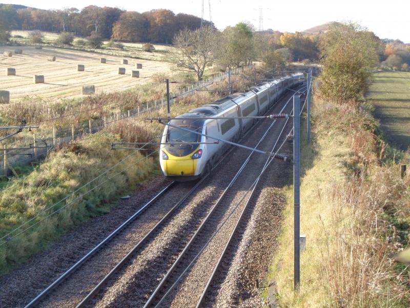White 390: 1052 Edinburgh to Euston Dalmahoy Photo of White 390