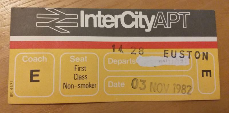 Photo of APT boarding pass