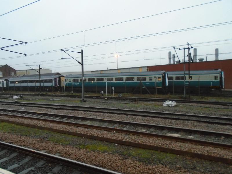 Photo of HST coaches at Doncaster