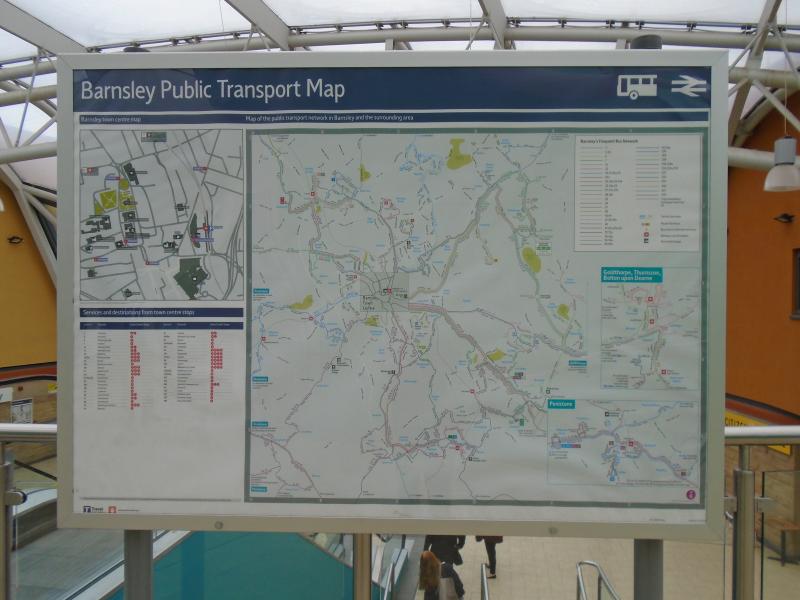 The local transport network in Barnsley: Every station should have one of these Photo of The local transport network in Barnsley