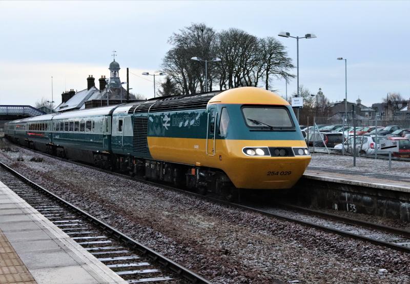 HST LNER Farewell tour Inverurie: Photo of HST LNER Farewell tour Inverurie