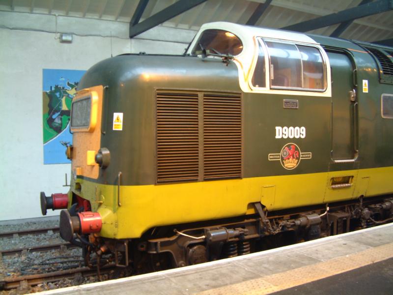 D9009 at Thurso: Deltic D9009 Photo of D9009 at Thurso