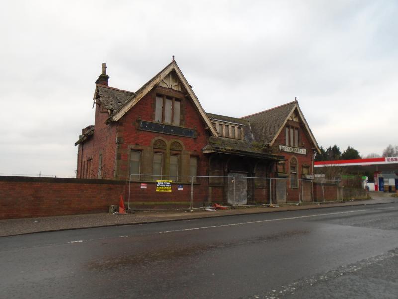 Possil station building: 1/1/2020 Photo of Possil station building