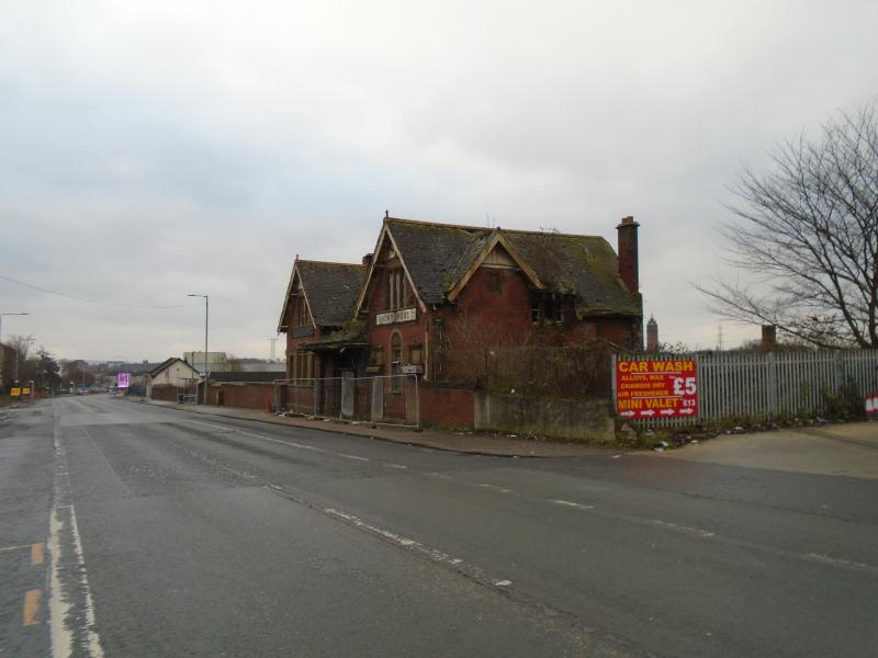 Possil station building: 1/1/2020 Photo of Possil station building