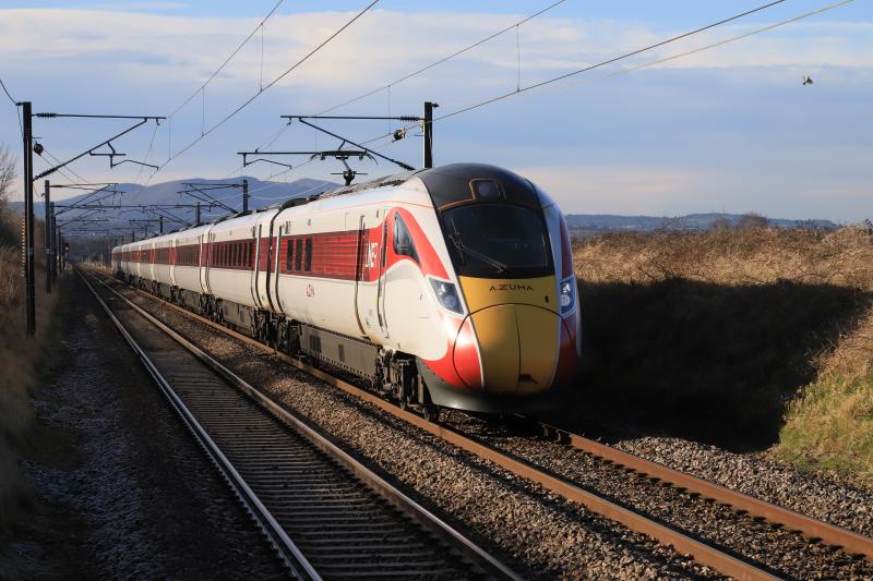 1E13: 800112 on 1E13 07.55 Inverness to Kings Cross approaching Wallyford on 07/02/2020 Photo of 1E13