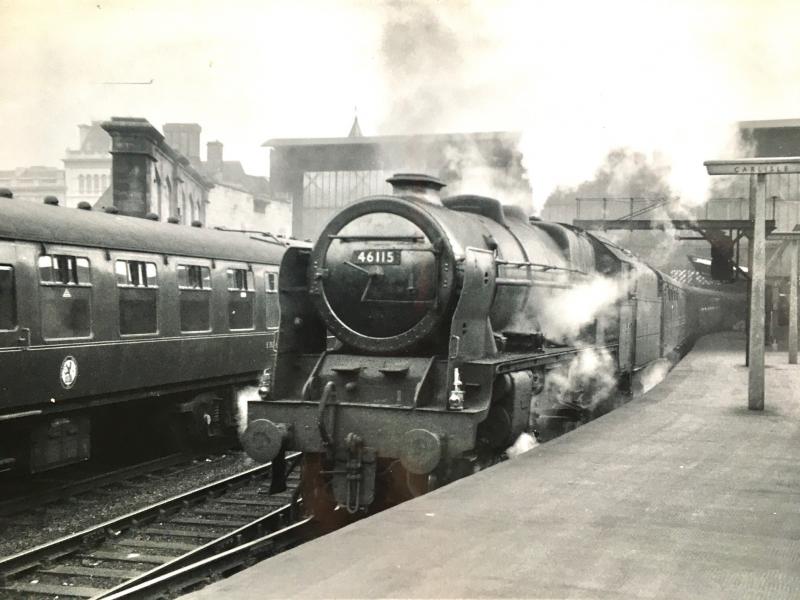 Photo of 46115 at Carlisle - 1964