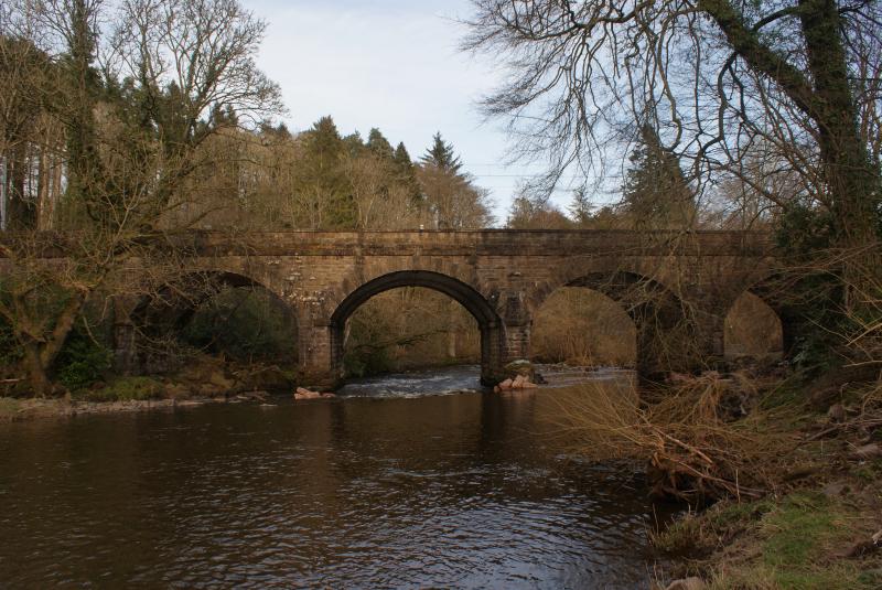 Photo of Upstream view of Bridge of Keir Viaduct