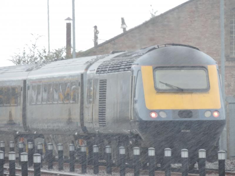 43140 @ Inverness T.M.D.: 43140 with 43151 on the front and Coach Set HA10 at Inverness T.M.D on 28/03/2020 Photo of 43140 @ Inverness T.M.D.