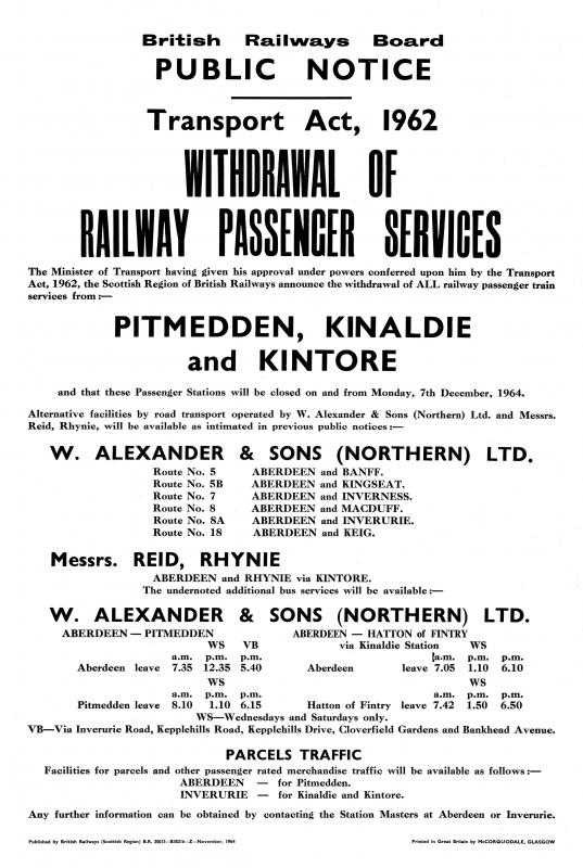 KINTORE CLOSURE.jpg: I BELIEVE THE NEW KINTORE STATION WAS ORIGINALLY DUE TO OPEN TODAY---17.5.20.
THE LOCKDOWN HAS PUT PAID TO THAT.
I THOUGHT WE COULD AT LEAST MARK THE DAY WITH THE ORIGINAL CLOSURE NOTICE. Photo of KINTORE CLOSURE.jpg