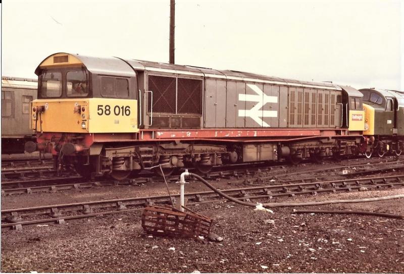 Photo of 58016and D200 Carstairs 27/8/85