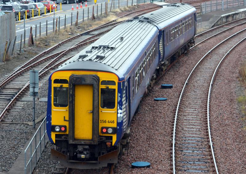 Scotrail 156 446: Arriving into Oban Photo of Scotrail 156 446