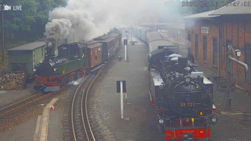 Photo of Still from Eisenbahnlivecam.DE taken at 08.49 UK Time 26/07/2020