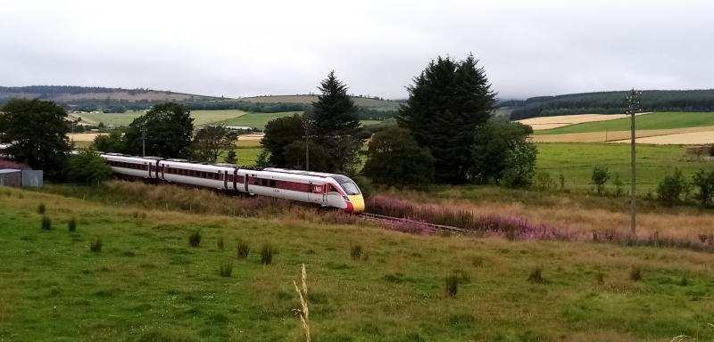 5Z05 (Aberdeen/Inverness/Doncaster): Photo between Insch and Kennethmont today 17/08/2020 Photo of 5Z05 (Aberdeen/Inverness/Doncaster)