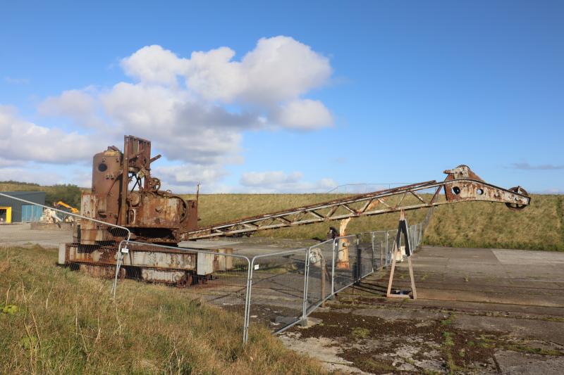 Photo of Rail Crane at Lyness