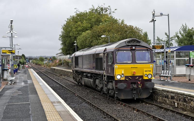 66746 ROUTE LEARNER DYCE 1.10.20.jpg: Photo of 66746 ROUTE LEARNER DYCE 1.10.20.jpg
