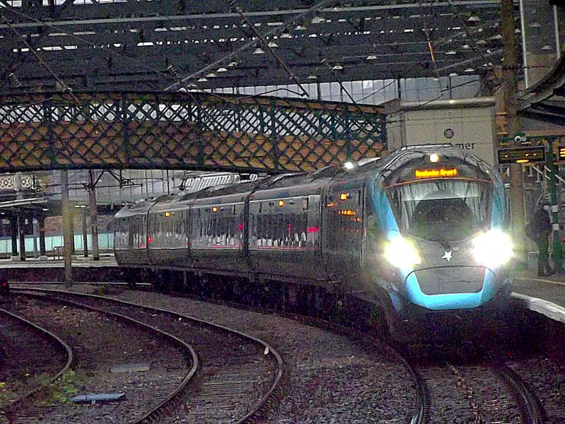 397012 at Carlisle : TPE Nova 2 397012 waits at Carlisle with a service from Edinburgh to Manchester Airport on 3rd October 2020. Photo of 397012 at Carlisle