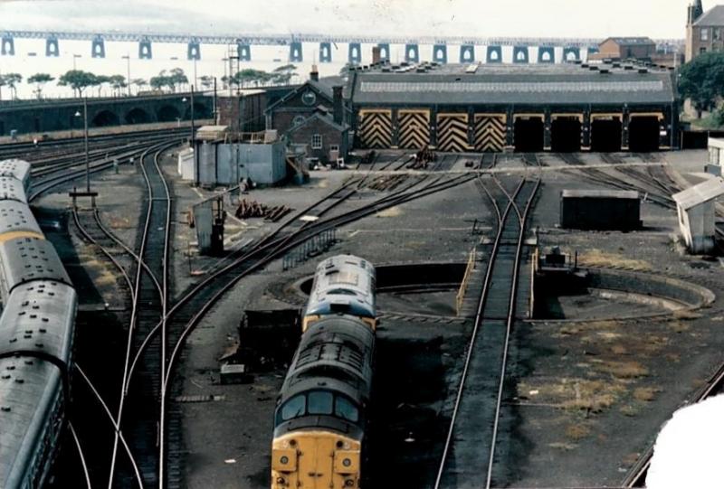 Photo of Dundee depot 1980s