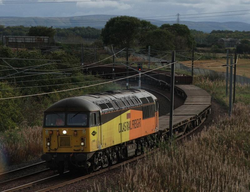 56302: 56302 with 6E36 Millerhill-Doncaster Photo of 56302