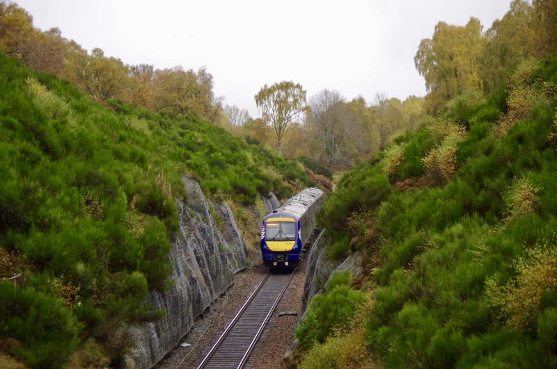 170404: 21Oct20 170404 passing to the south of Carrbridge with a service for Glasgow Photo of 170404