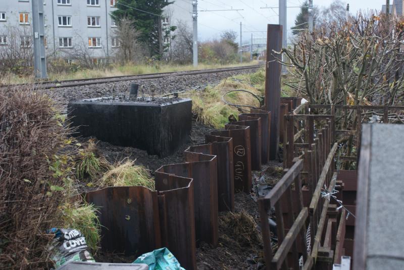 Photo of Position of relocated Stirling North signal