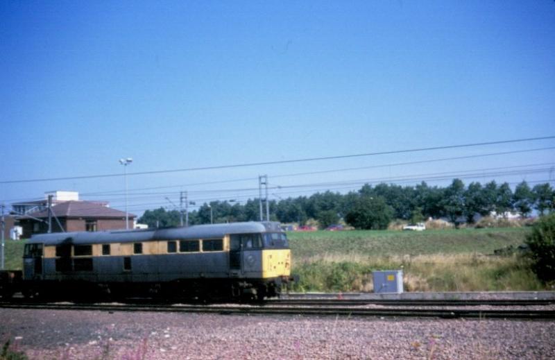 Photo of 31 207 arriving at Millerhill 12.8.96
