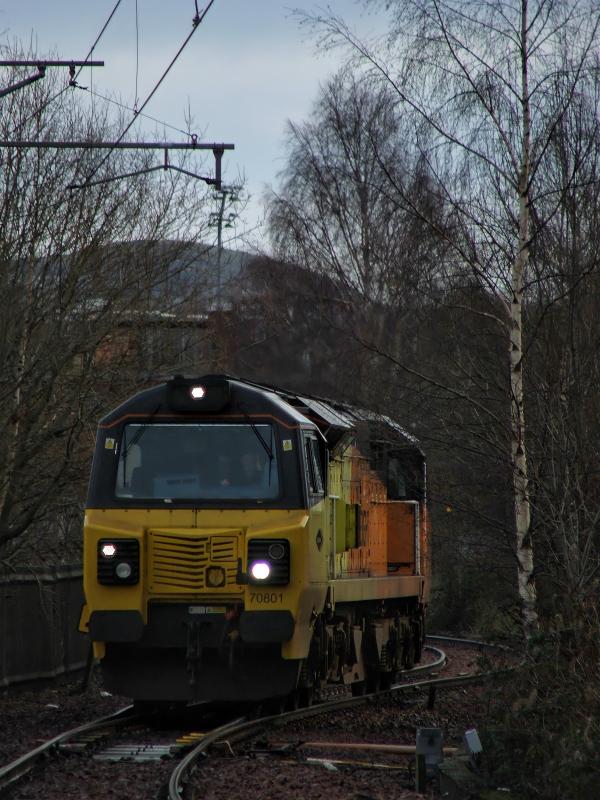 70801 0Z70: 70801 works 0Z70 Millerhill-Grangemouth Photo of 70801 0Z70