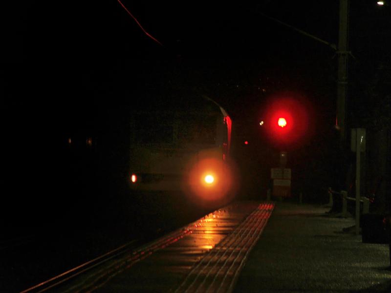 60046 : 60046 works 0X60 on a rather rainy night unfortunately this was the best I got Photo of 60046